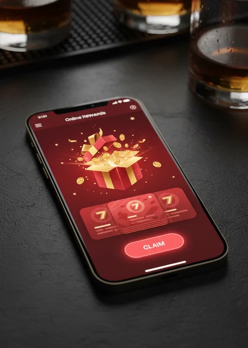 Redbet Casino bonus offers display with welcome package details and cashback rewards