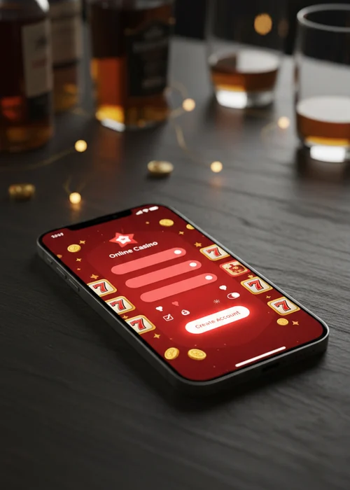 Redbet Casino online registration form with secure fields to sign up quickly and safely